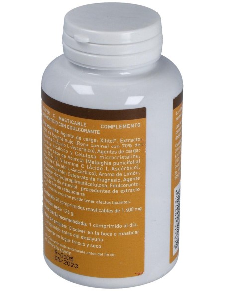 Plantapol Vitamina Super C Masticable 60Comp