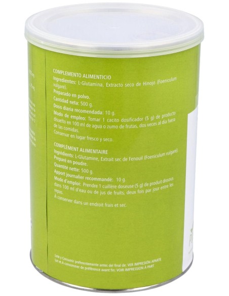 Plantapol Gluta Int Plus Polvo De Glutamina + Hinojo 500G