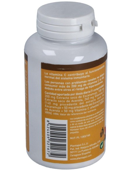 Plantapol Vitamina Super C Masticable 60Comp