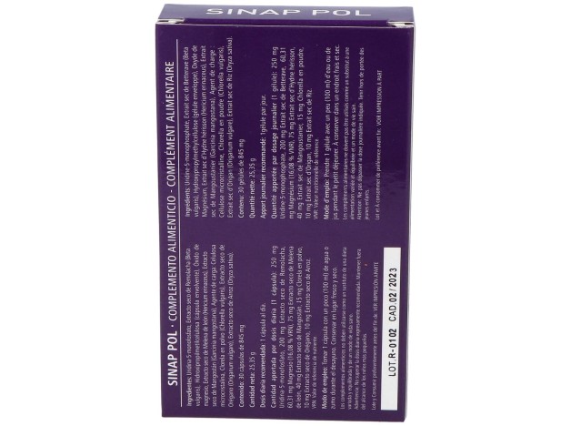 Plantapol Sinap Pol 30Caps