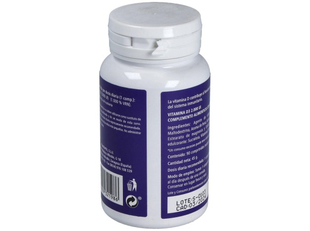 Plantapol Vitamina D3-2000 Ui 90Comp