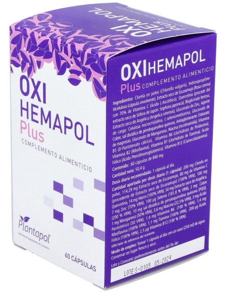 Plantapol Oxi Hemapol Plus 60Caps