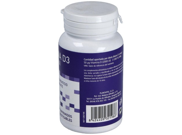 Plantapol Vitamina D3-2000 Ui 90Comp