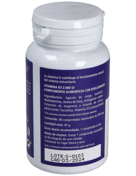 Plantapol Vitamina D3-2000 Ui 90Comp