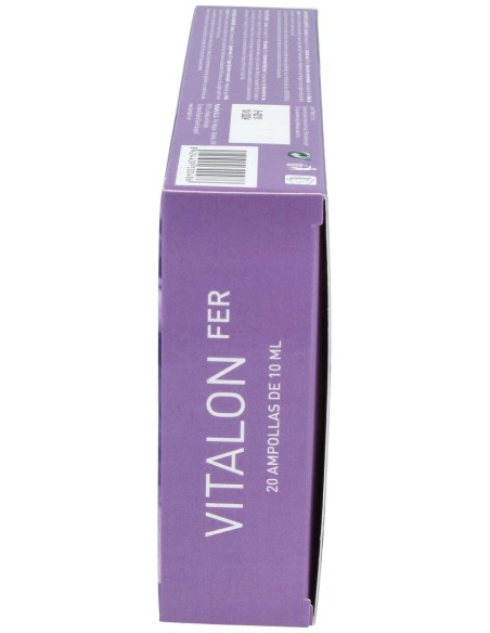 Vitalon Fer (J.Real+Hierro+Oligoelementos) 20Amp.