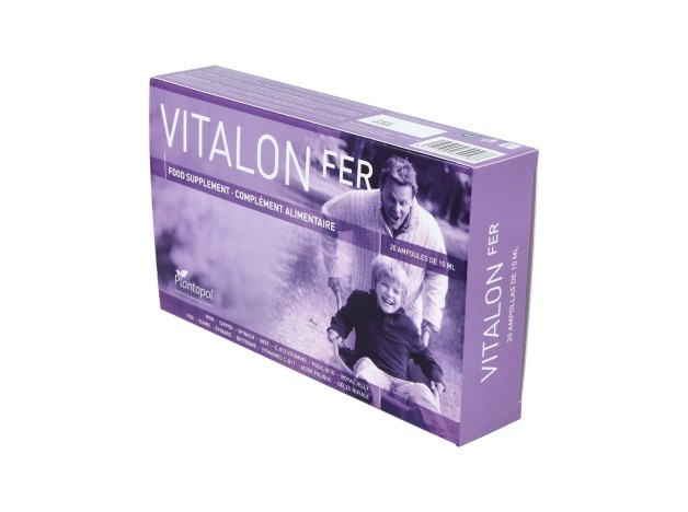 Vitalon Fer (J.Real+Hierro+Oligoelementos) 20Amp.