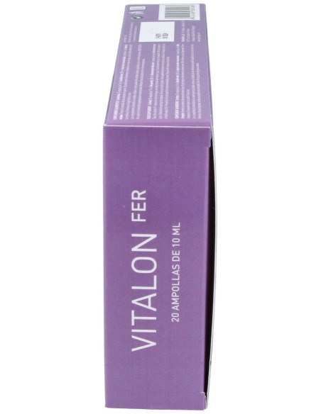 Vitalon Fer (J.Real+Hierro+Oligoelementos) 20Amp.