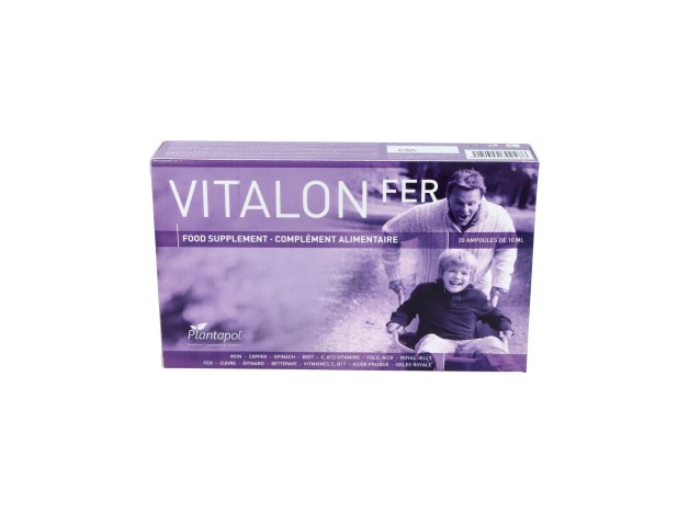 Vitalon Fer (J.Real+Hierro+Oligoelementos) 20Amp.