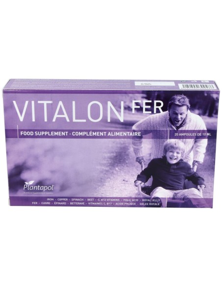 Vitalon Fer (J.Real+Hierro+Oligoelementos) 20Amp.