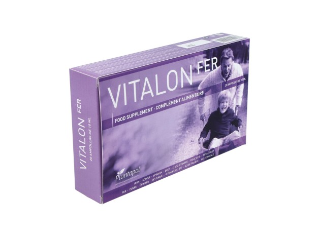 Vitalon Fer (J.Real+Hierro+Oligoelementos) 20Amp.