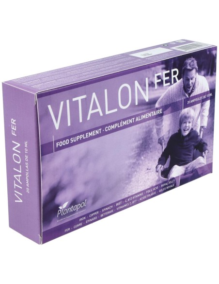 Vitalon Fer (J.Real+Hierro+Oligoelementos) 20Amp.