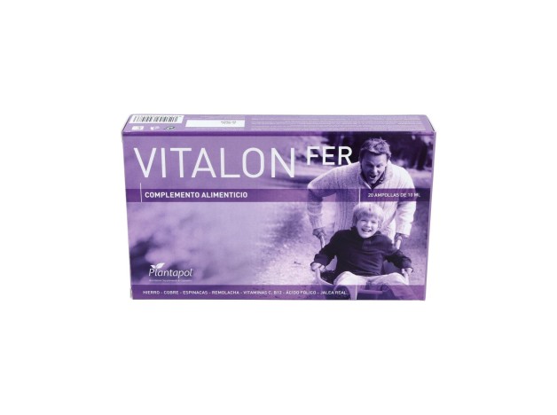 Vitalon Fer (J.Real+Hierro+Oligoelementos) 20Amp.