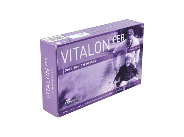 Vitalon Fer (J.Real+Hierro+Oligoelementos) 20Amp.