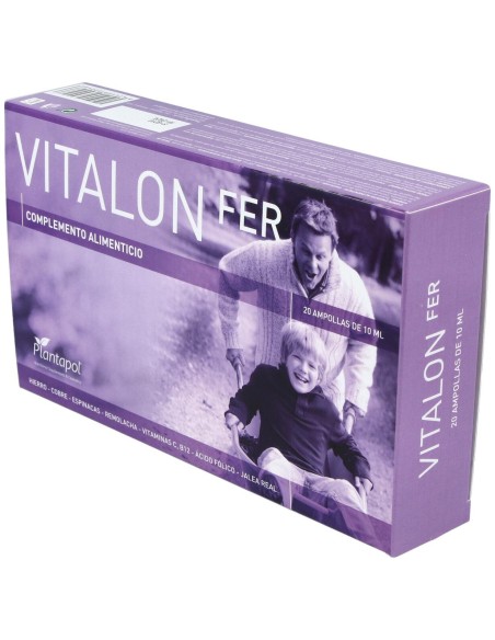 Vitalon Fer (J.Real+Hierro+Oligoelementos) 20Amp.