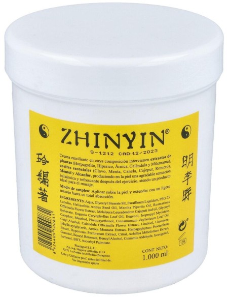 Plantapol Zhinyin Crema Masaje 1Kg