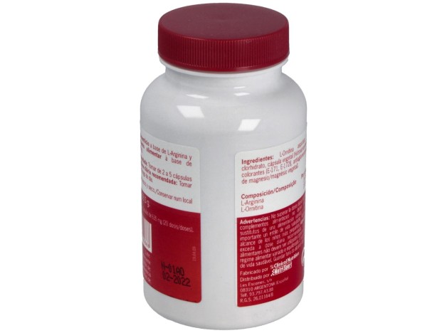 Nutrisport L-Arginina + L-Ornitina 100 Caps 500Mg