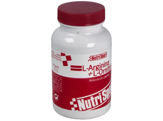 Nutrisport L-Arginina + L-Ornitina 100 Caps 500Mg