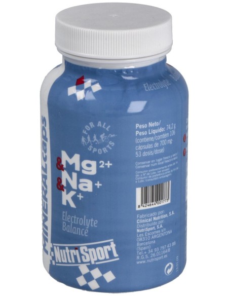 Nutrisport Mineralcaps 106 Capsulas