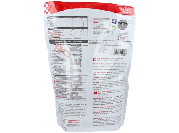 Nutrisport Whey Gold Protein Chocolate 500G
