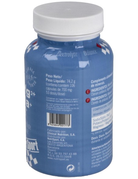Nutrisport Mineralcaps 106 Capsulas