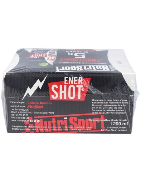 Stimul Red Ener Shot Caja 20Unid.X60Ml.