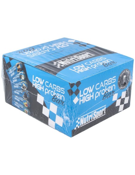 Nutrisport Barritas Low Carbs Brownie 16 Uds