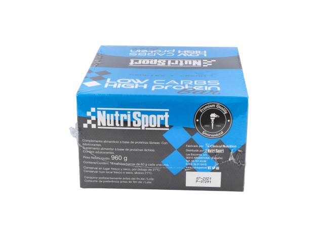 Nutrisport Barritas Low Carbs Cookies%26Cream...