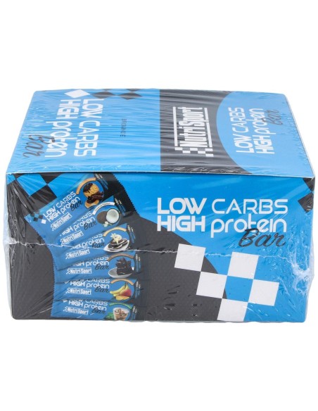 Nutrisport Barritas Low Carbs Brownie 16 Uds