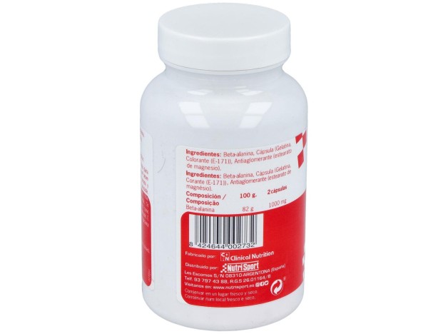 Nutrisport Betaalanina 100 Caps