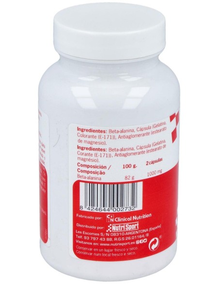 Nutrisport Betaalanina 100 Caps