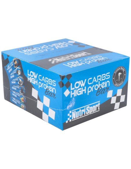 Nutrisport Barritas Low Carbs Cookies%26Cream 16 Uds