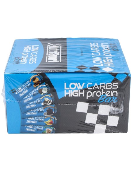 Nutrisport Barritas Low Carbs Brownie 16 Uds