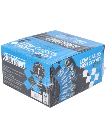 Nutrisport Barritas Low Carbs Brownie 16 Uds