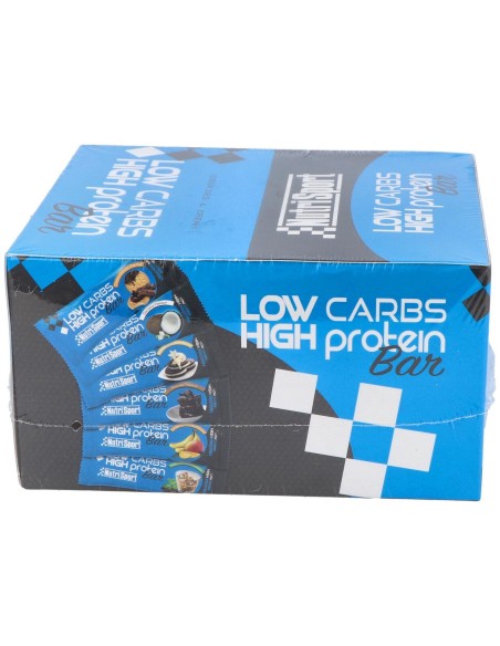 Nutrisport Barritas Low Carbs Cookies%26Cream 16 Uds