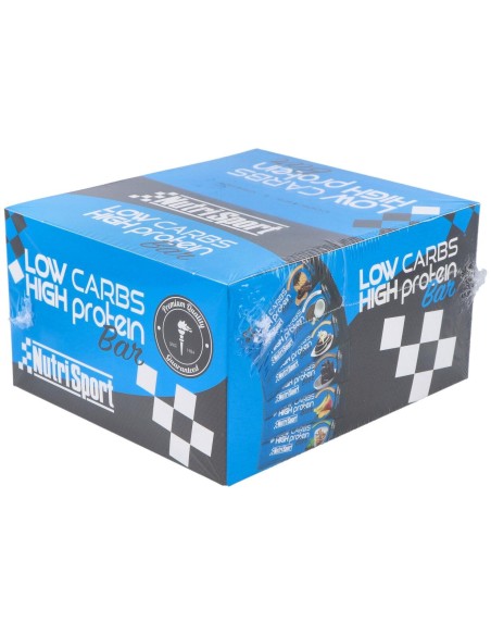 Nutrisport Barritas Low Carbs Cookies%26Cream 16 Uds