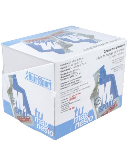 Magnesio Liquido Calambres Caja 24Sbrs.