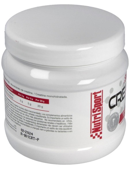 Nutrisport Creatina Monohidrato Creatina Polvo 400G