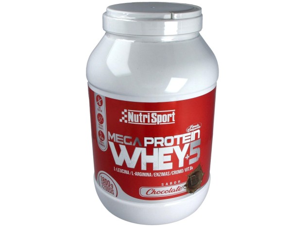 Nutrisport Mega Protein Whey +5 Chocolate 1_8Kg