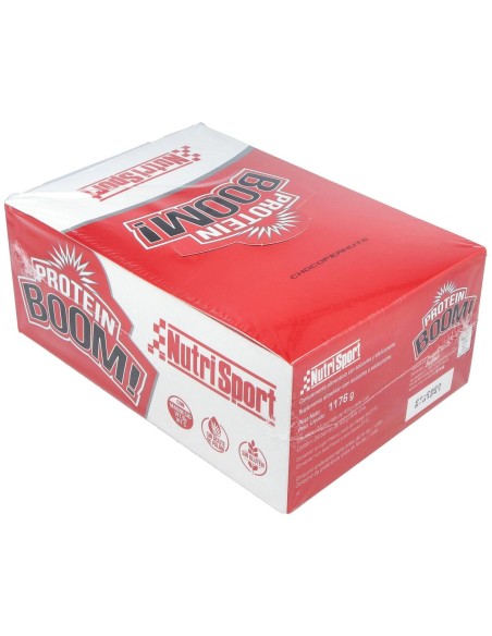 Protein Boom Barritas Chocopeanuts 24Ud.