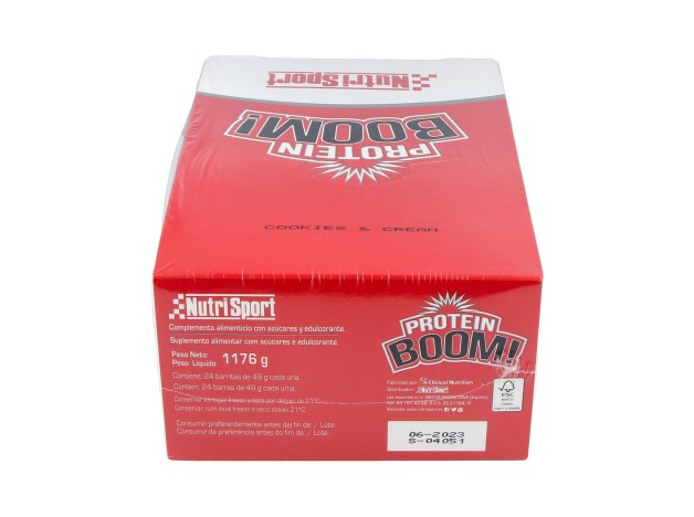 Protein Boom Barritas Cookies And Cream 24Ud.