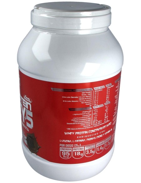 Nutrisport Mega Protein Whey +5 Chocolate 1_8Kg