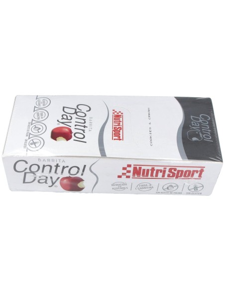 Nutrisport Barritas Energticas Controlday Galleta 28Uds