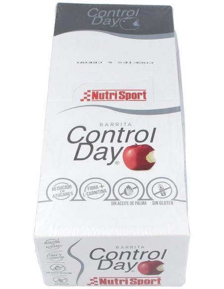 Nutrisport Barritas Energticas Controlday Galleta 28Uds
