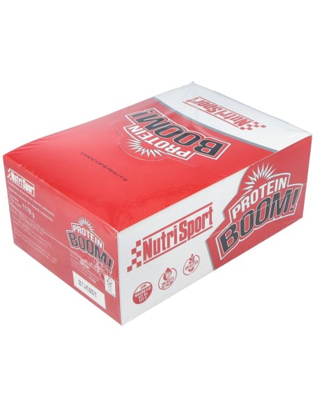 Protein Boom Barritas Chocopeanuts 24Ud.