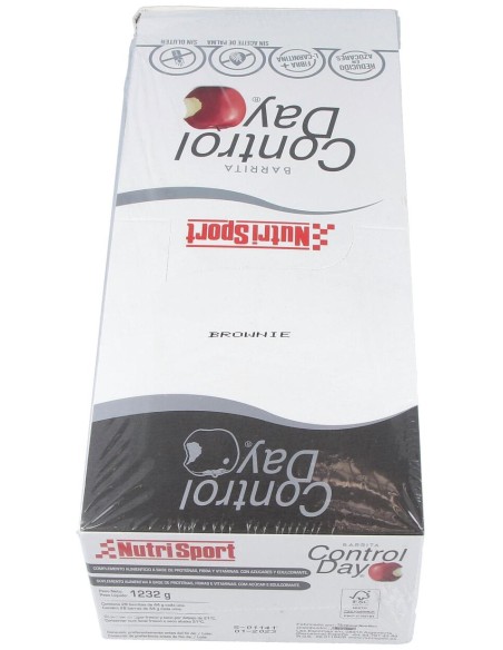 Nutrisport Control Day Barra Brownie 44G