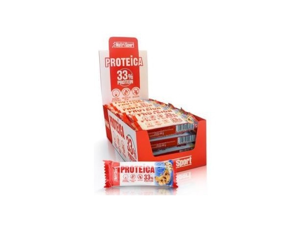 Barrita Proteica Vainilla-Cookies Caja 24Unid.