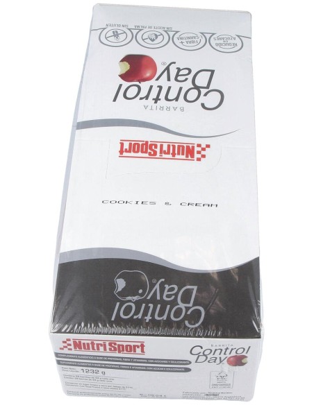 Nutrisport Barritas Energticas Controlday Galleta 28Uds