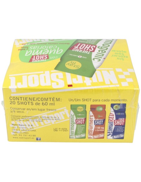Nutrisport Thermo Shot 20Uds
