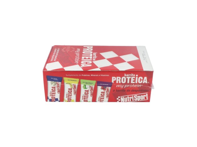Barrita Proteica Platano Caja 24Unid.