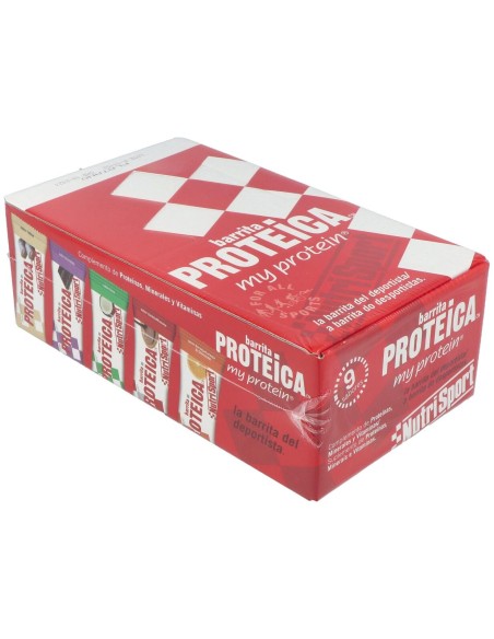 Barrita Proteica Platano Caja 24Unid.